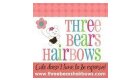 Three Bears Hair Bows